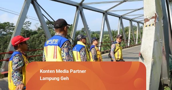 BPJN Lampung Tutup Jembatan Way Pintau Pesisir Barat, Lalu Lintas Dialihkan