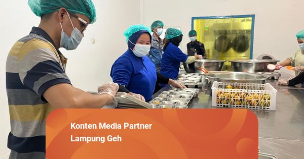 SPPG Lampung Capai 94 Persen, 610 Dapur Operasional Layani 1,6 Juta Penerima MBG