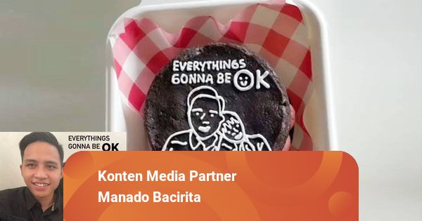 Bikin Haru Kue Bergambar Richard dan Tunangan Tertulis Everythings