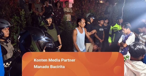 Kapolres Bitung Pimpin Langsung Patroli Malam untuk Pastikan Keamanan Warga