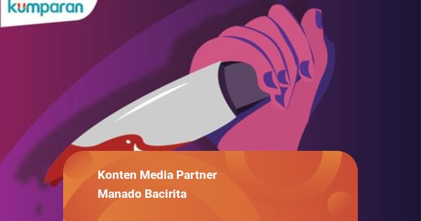 Residivis Kasus Penikaman di Bitung Berulah Lagi, Seorang Pria Kritis Ditikam