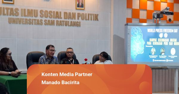 WPFD 2025, AJI Manado Diskusi Soal Dampak AI Terhadap Kebebasan Pers dan Media