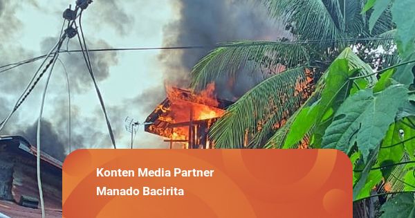 Kebakaran di Kampung Arab Manado, Sempat Terdengar Letupan Kompor