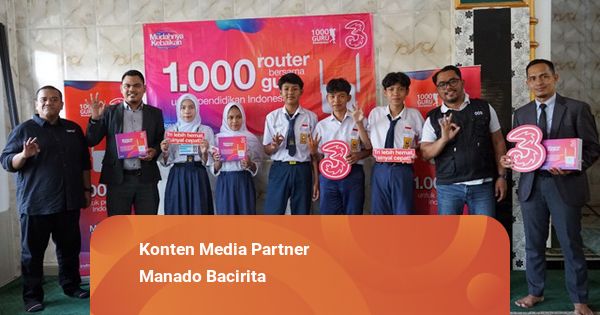 Program Sedekah Kuota Pelanggan Tri Dikonversi Jadi Router Internet Bagi Pelajar