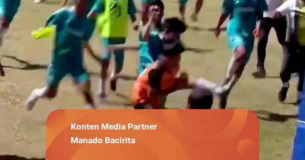 Ricuh Piala Soeratin U-17 Zona Sulut: Tendangan Kungfu dan Suporter Pukul Pemain