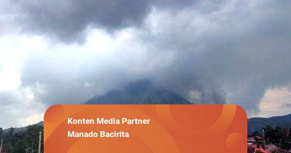 Status Gunung Lokon di Tomohon Sulut Ada di Level II Waspada
