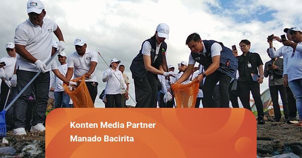 Pantai Karangria Manado Jadi Lokasi Gerakan Wisata Bersih Kementerian Pariwisata