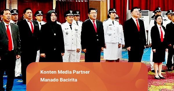 Mutasi Pejabat di Pemkot Manado, Ini Daftar Lurah Baru yang Dilantik