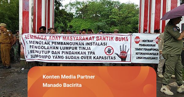 Masyarakat Tutup Akses Masuk TPA Sumompo Buntut Penolakan Pembangunan IPLT