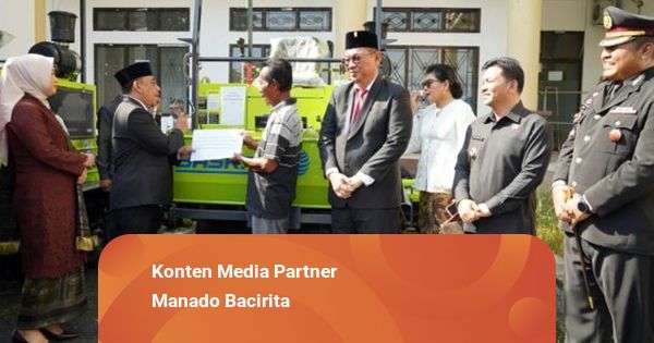 Bupati Bolmong Serahkan Bantuan Alat dan Mesin Pertanian untuk Kelompok Tani