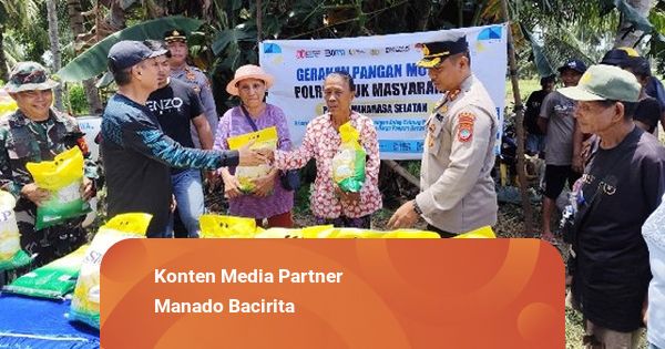Polda Sulut Jadi yang Terbaik Penyaluran Gerakan Pangan Murah Polri se-Indonesia