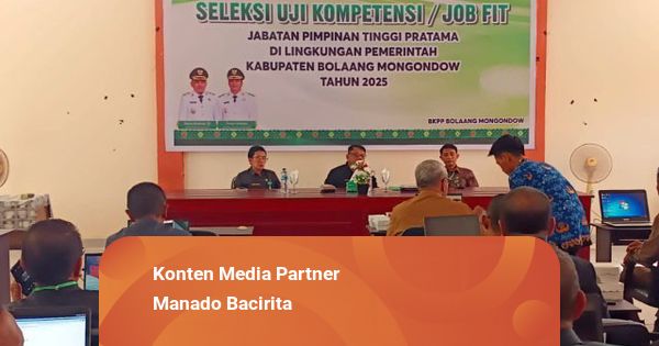 Pemkab Bolmong Gelar Uji Kompetensi untuk Pejabat Eselon Dua