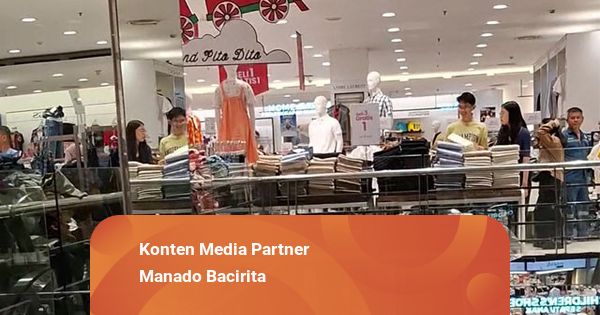 Hari Natal Kedua di Manado, Pusat Perbelanjaan Langsung Ramai