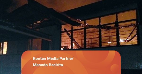 Panti Werdha Damai Ranomuut Manado Terbakar Malam Ini