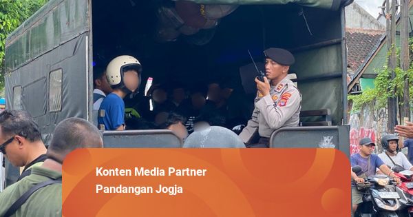 Belasan Pelajar dari Sekolah Lain yang Datangi SMPN 10 Yogya Diamankan Polisi