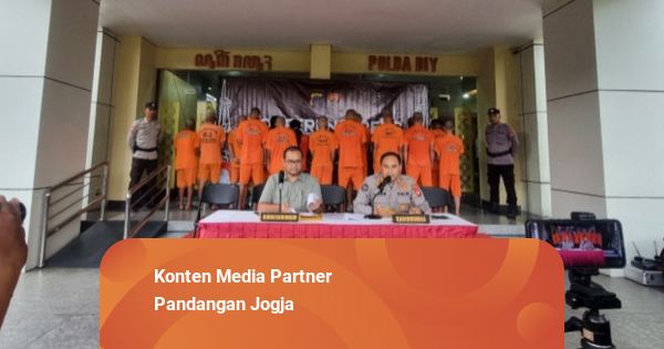 Polda DIY Amankan 53 Preman-Pelaku Prostitusi dalam Operasi Pekat Progo 2025
