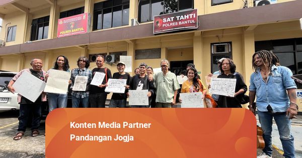 Butet Kertaredjasa Ajak 20 Seniman Melukis di Ruang Tahanan Polres Bantul