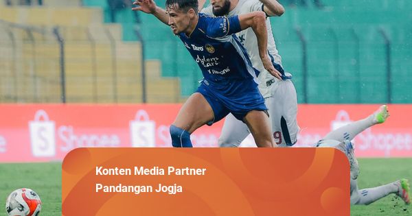 Kalah 0-1 dari Persita, PSIM Jogja Tak Pernah Menang 7 Laga Beruntun