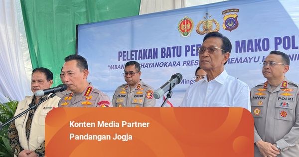 Kapolri Groundbreaking Markas Polda DIY Baru di Godean, Sleman
