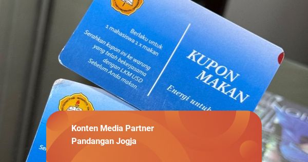Universitas Sanata Dharma Bagi Kupon Makan Gratis untuk Mahasiswa Kurang Mampu