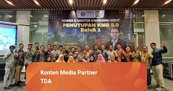 TDA Tangerang Raya Gelar Dinner and Mentor Awarding Night