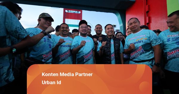 Ribuan Peserta Ramaikan Event Ampera Tourism Run 2025