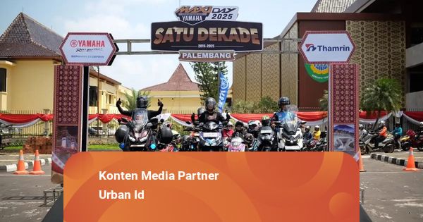 Satu Dekade MAXI Series, Ribuan Pengendara Yamaha Padati MAXI Day 2025 Palembang