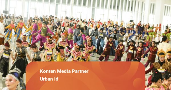 1.200 Penari Gerakkan Palembang Meriahkan Indonesia Menari 2025
