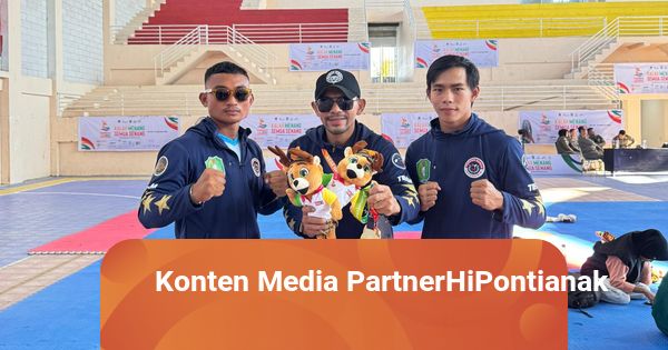 Pencapaian Gemilang! Petarung Bebas Kalbar, Muhammad Rizky, Sabet Emas di Festival Olahraga Nasional Lombok 2025
