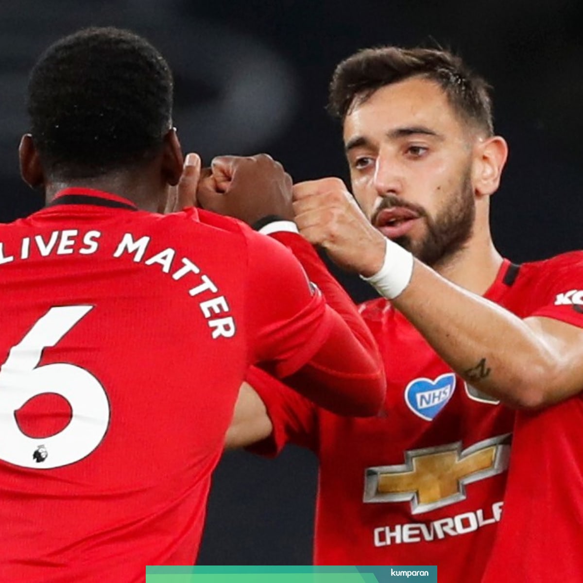 Lini Tengah Mu Semakin Gahar Van De Beek Pogba Bruno Fernandes Kumparan Com