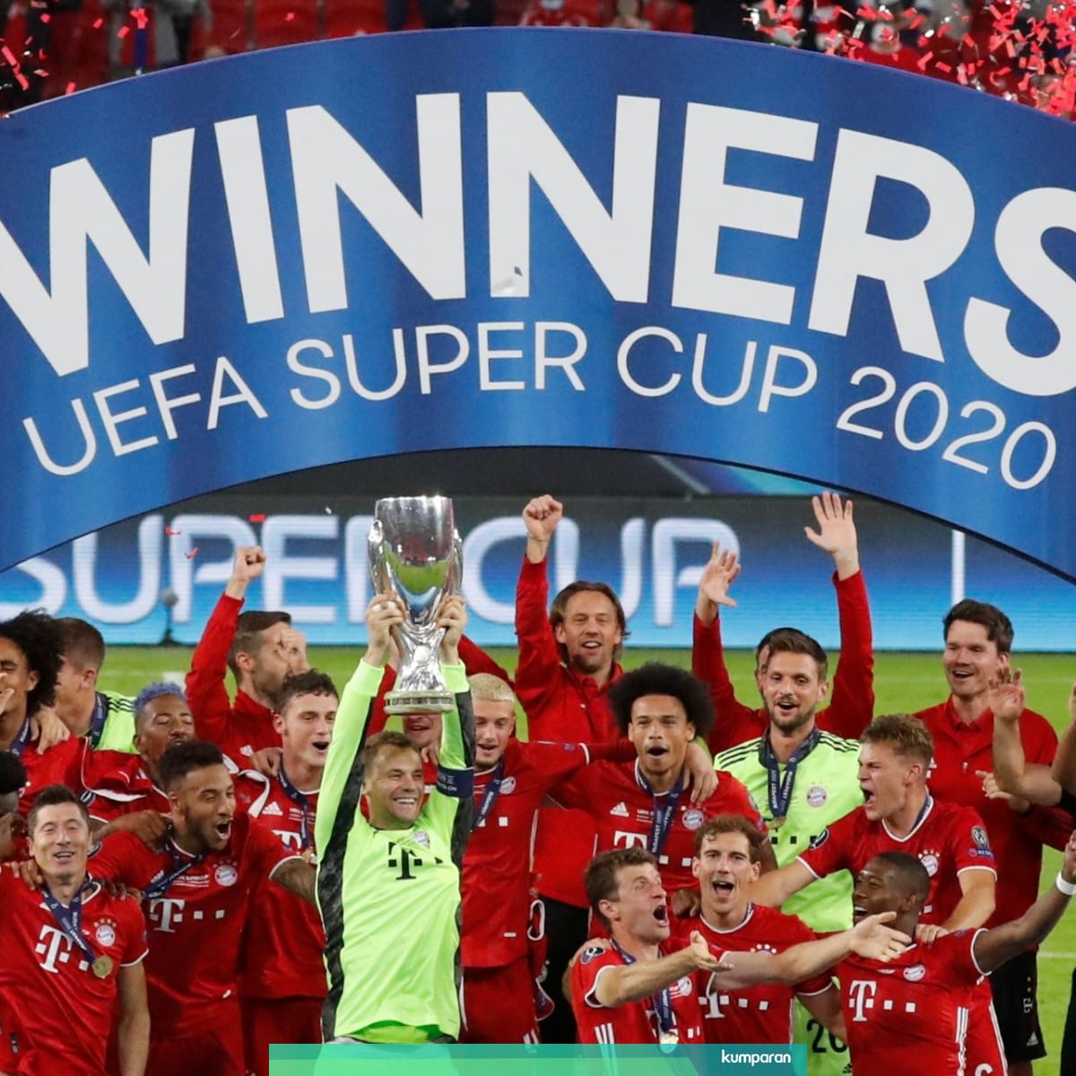 Foto Bayern Muenchen Juara Piala Super Eropa 2020 Kumparan Com