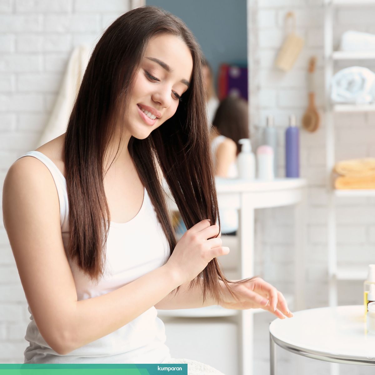 5 Tips Merawat Rambut Panjang Agar Tetap Sehat Dan Tidak Kusam Kumparan Com