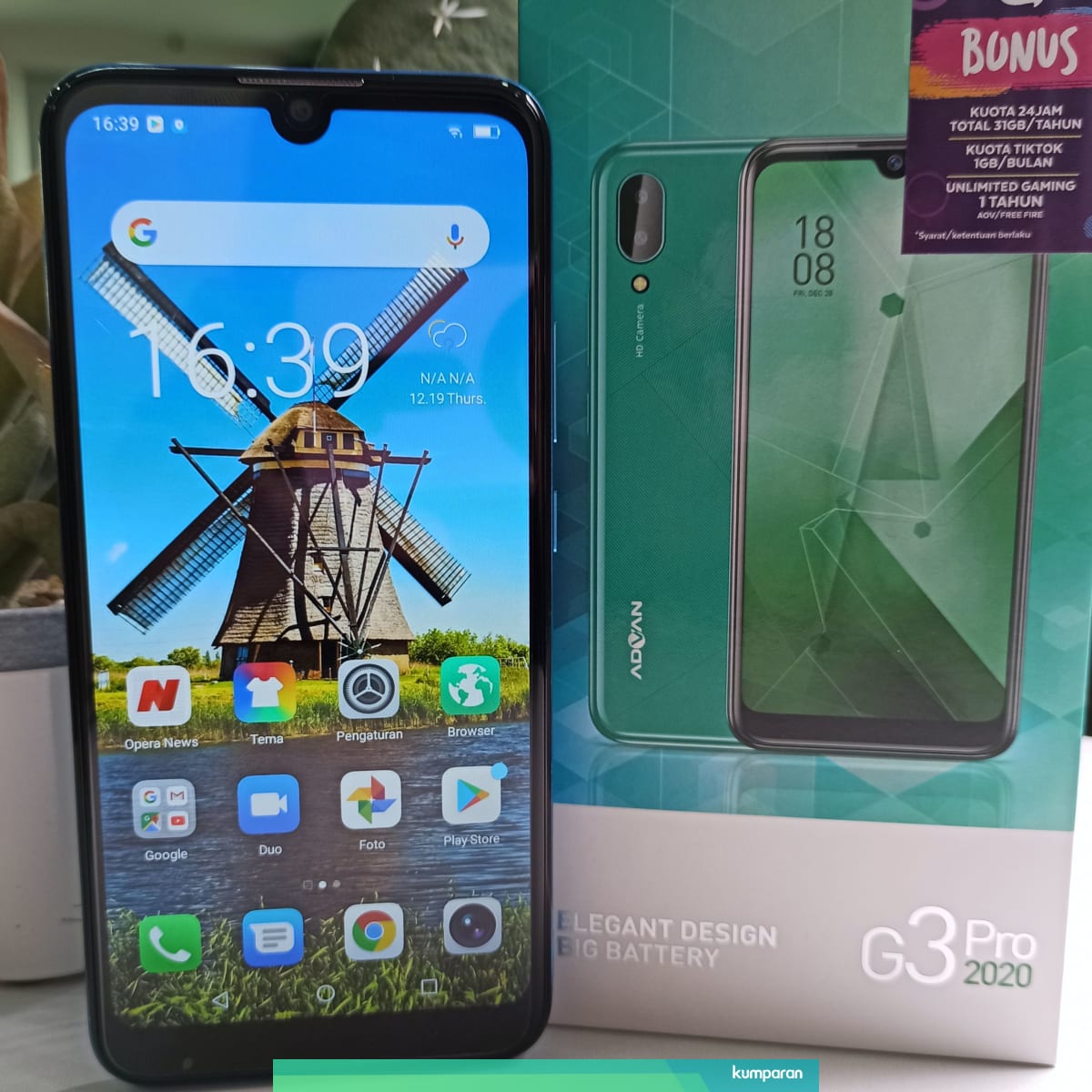 Advan Rilis Hp Baru G3 Pro 2020 Harga Rp 1 Jutaan Kumparan Com
