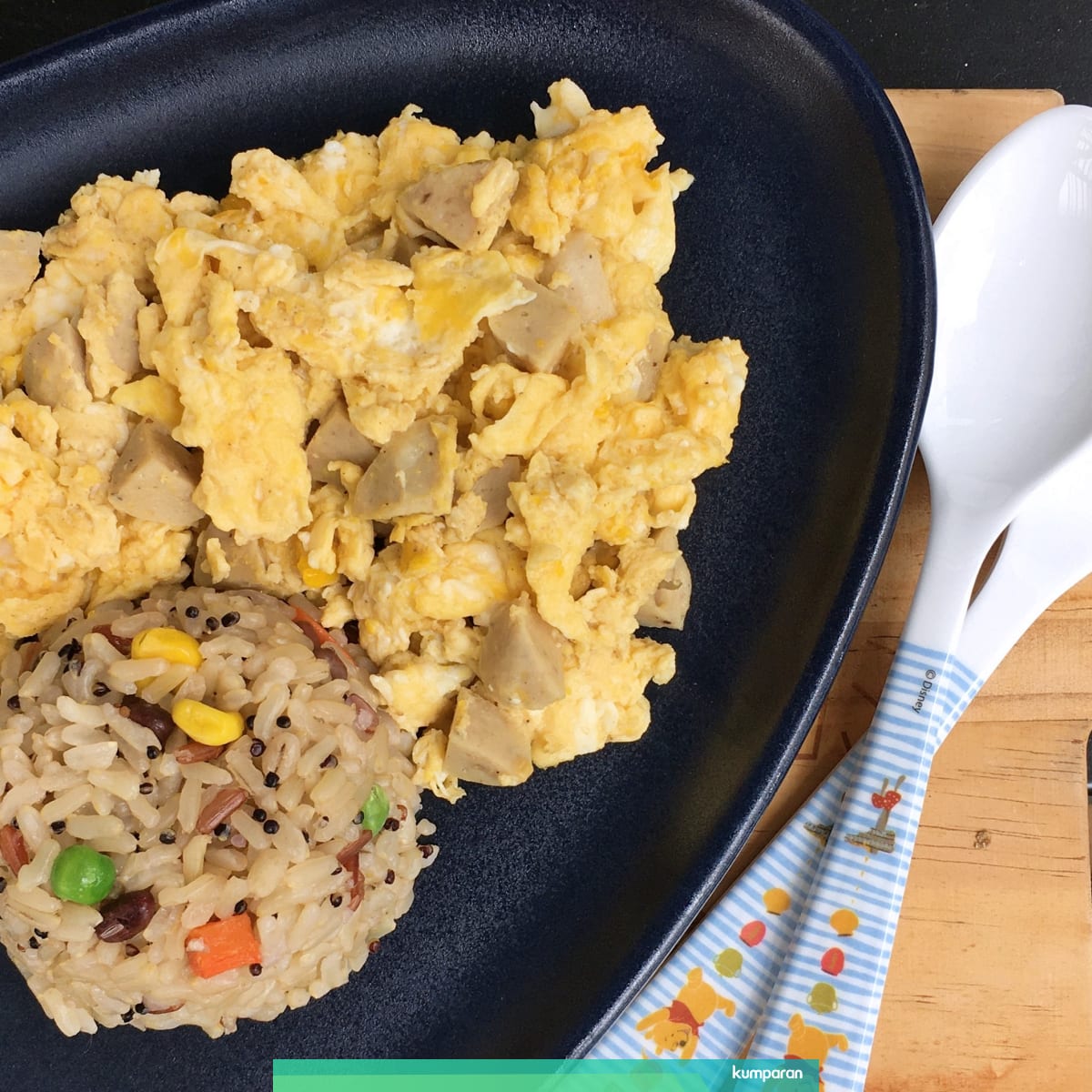 Resep Sarapan Anak Nasi Goreng Sayur Scramble Egg Kumparan Com