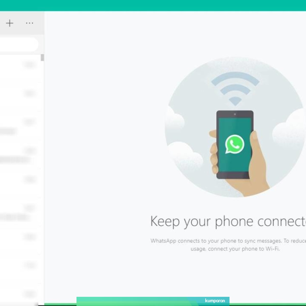 Cara Mudah Pakai Aplikasi Whatsapp Di Laptop Dan Pc Windows Tanpa Browser Kumparan Com