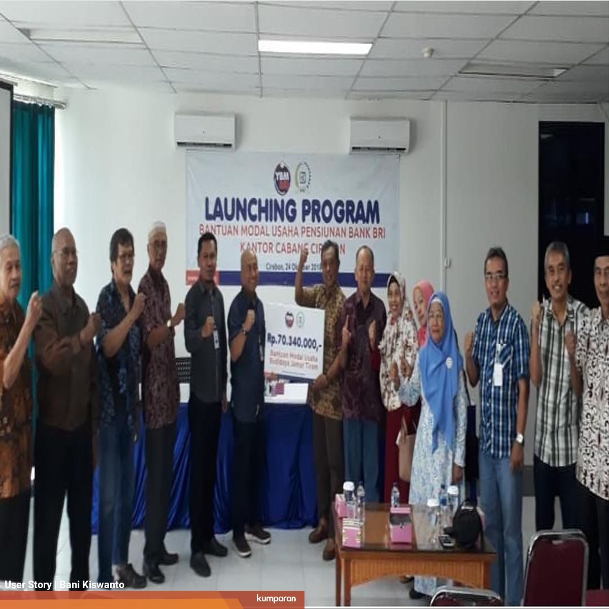 Ybm Bri Luncurkan Program Bantuan Usaha Peduli Para Purnabakti Kumparan Com