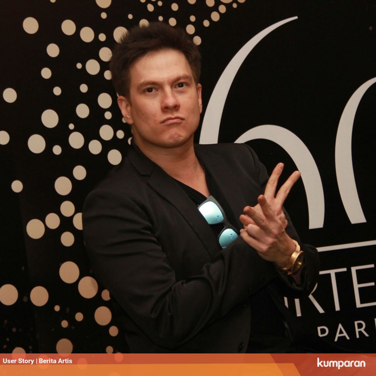 Profil Bertrand Antolin Gondrong Terbaru