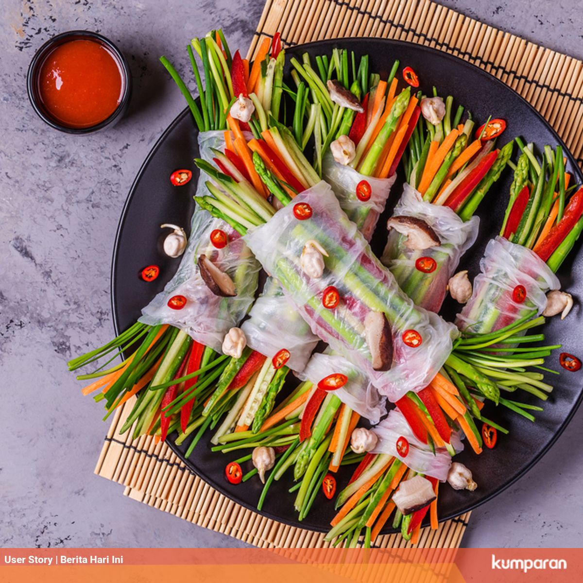 Resep Spring Roll Camilan Asal Vietnam Yang Sehat Dan Lezat Kumparan Com
