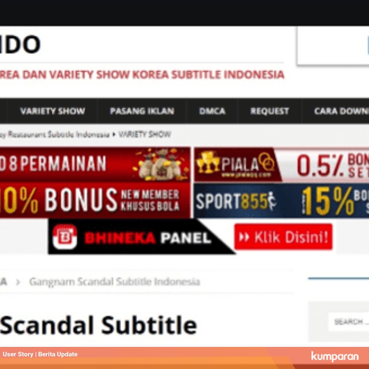 Drakorindo Dan Bahaya Mengakses Situs Nonton Drama Korea Ilegal Kumparan Com