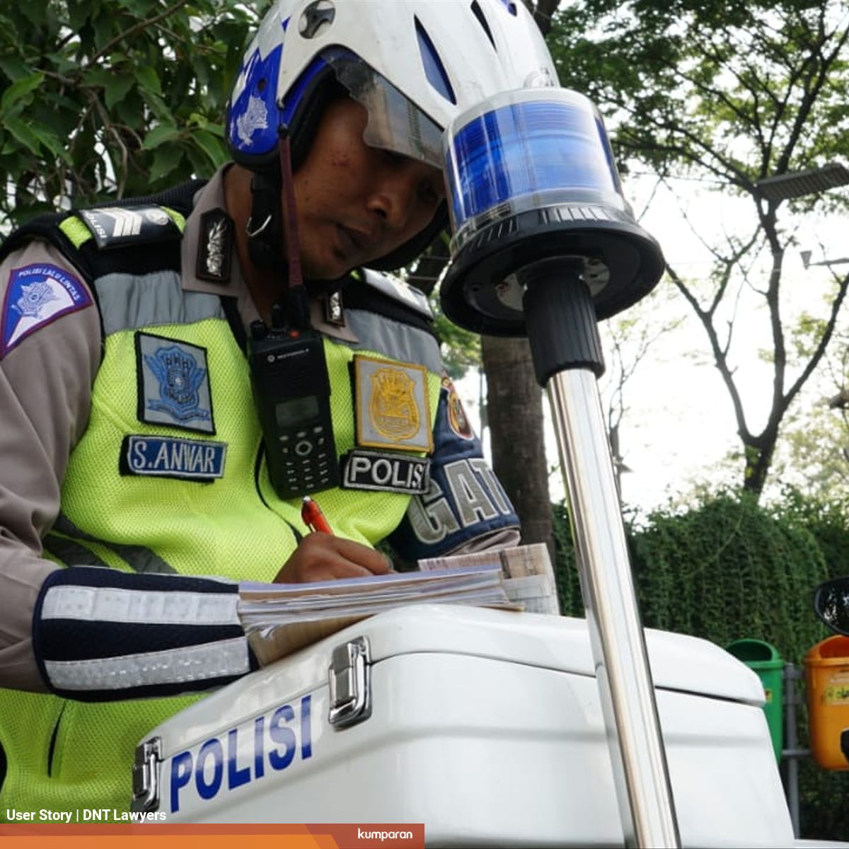 Prosedur Penilangan Kendaraan Yang Benar Dan Legal Sesuai Hukum Kumparan Com
