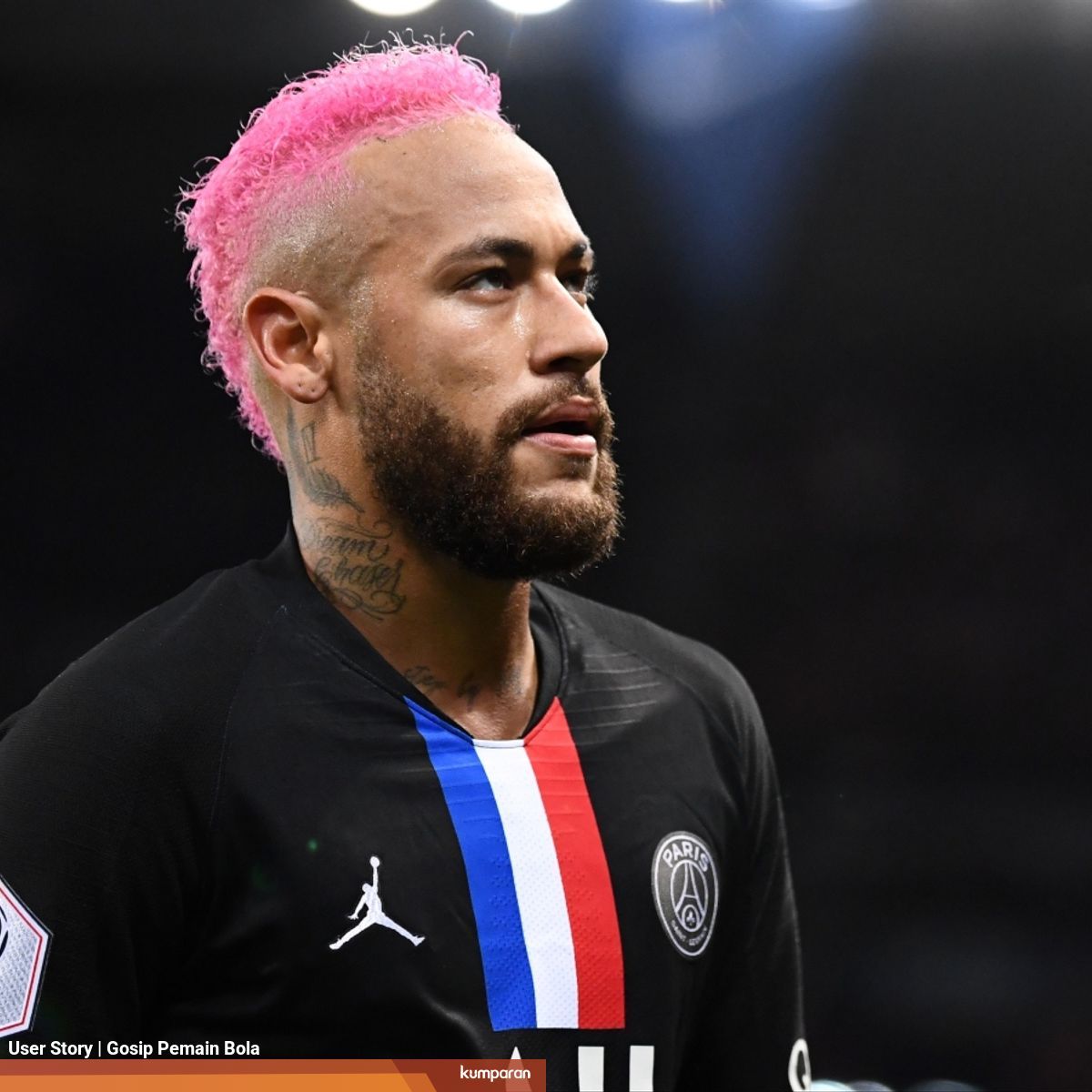 Sering Berganti Gaya Rambut Neymar Terinspirasi Dari Tokoh Ini