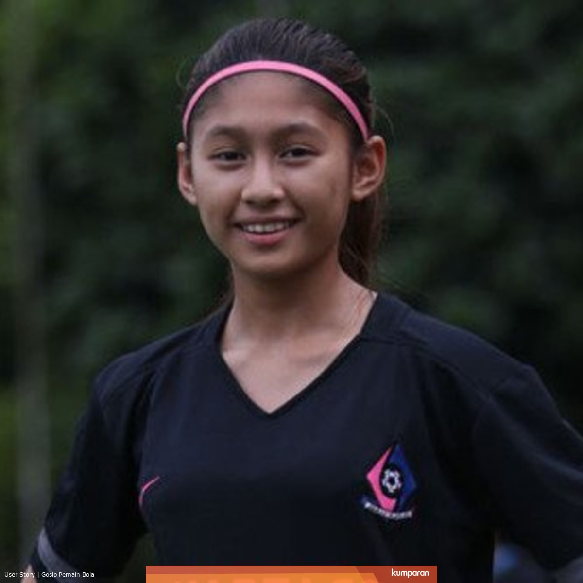 5 Potret Zahra Muzdalifah Pemain Timnas Sepak Bola Wanita