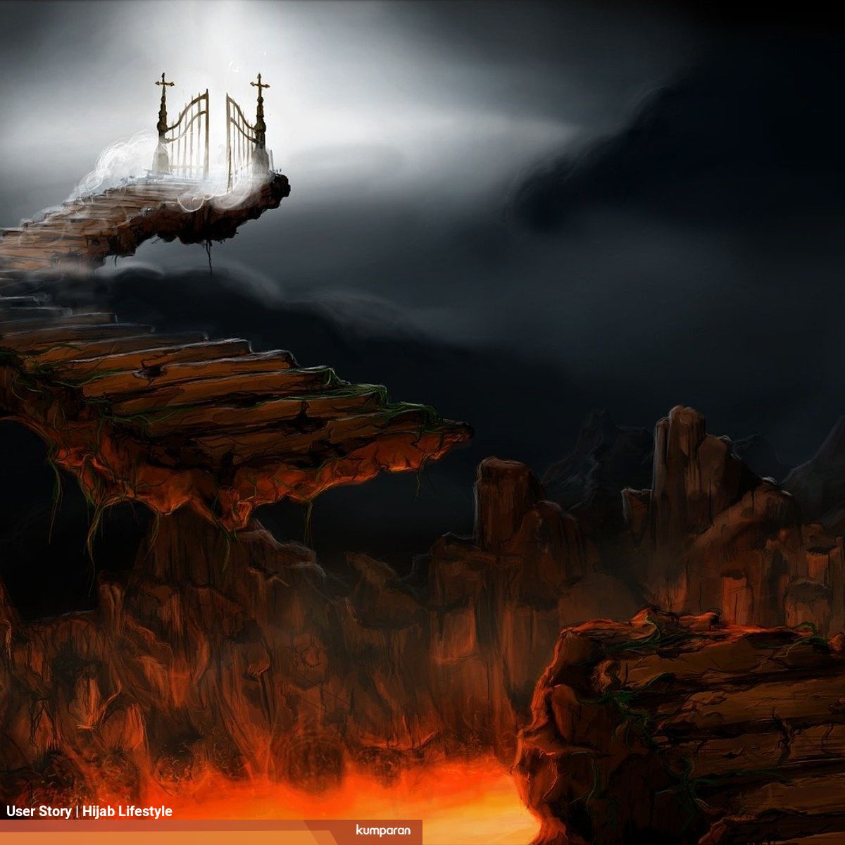 Mengenal 7 Tingkatan Neraka Dan Calon Penghuninya Kumparan Com