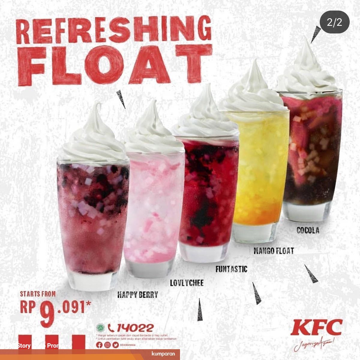 Promo Social Distancing Dari Kfc Hingga Kopi Kenangan Ada Diskon 50 Persen Kumparan Com