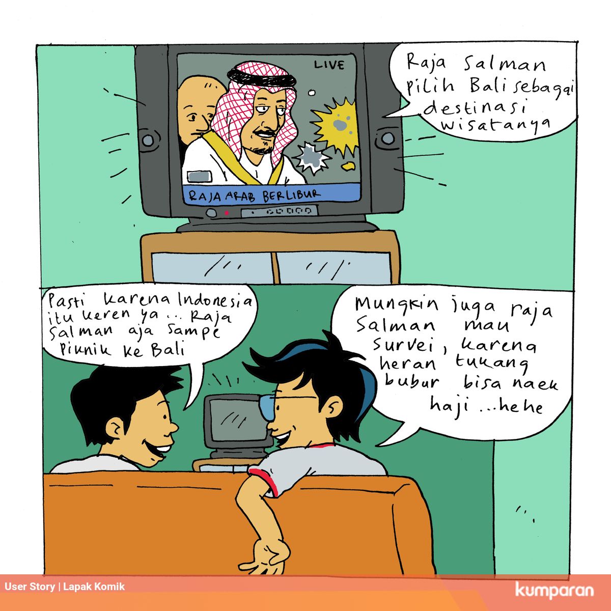 Survei Raja Salman Kumparan Com