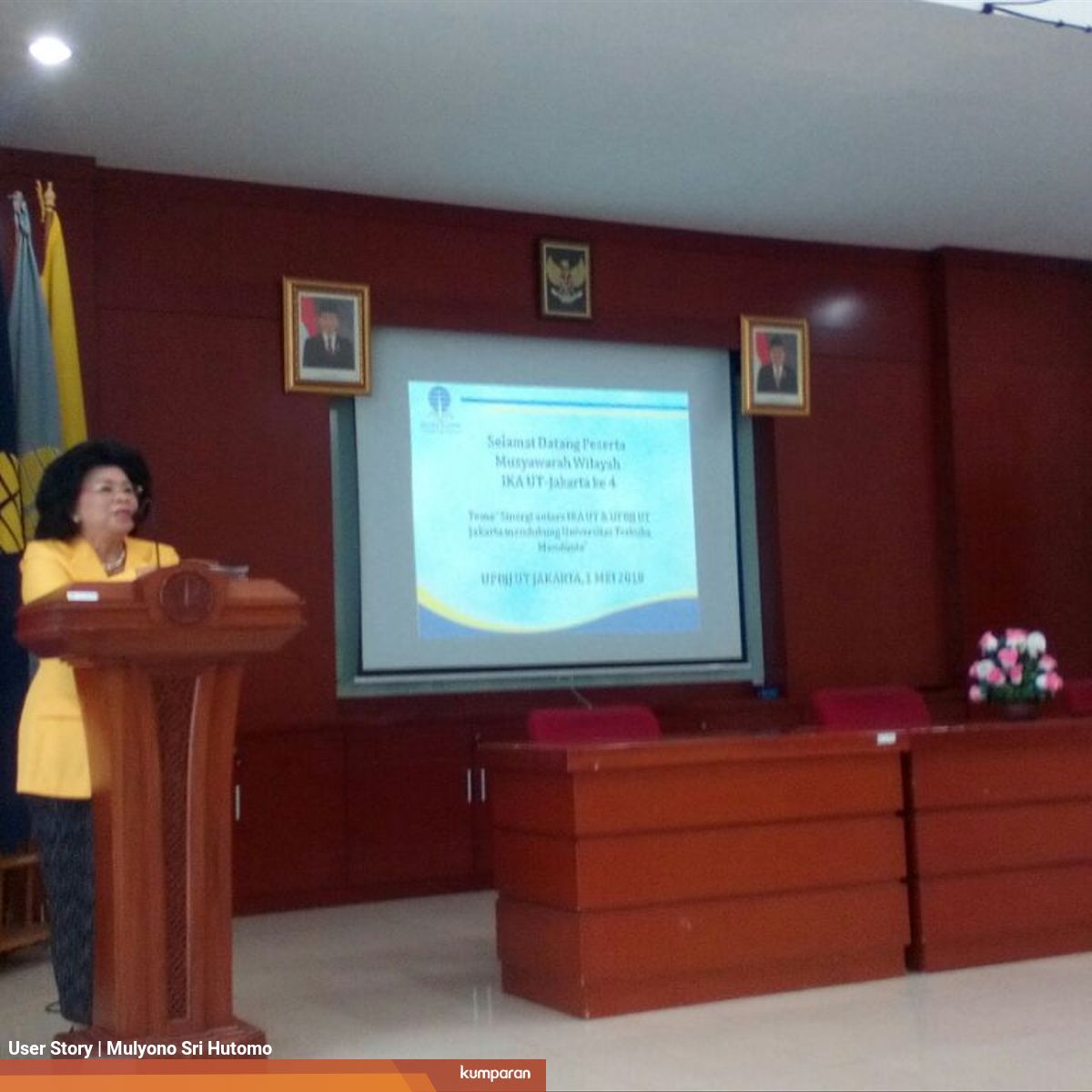 Get Wallpaper Linda Agum Gumelar Buka Musyawarah Alumni Universitas Terbuka For Android Free