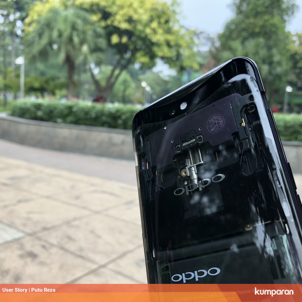 Mencoba Oppo Find X Edisi Transparan Kumparan Com