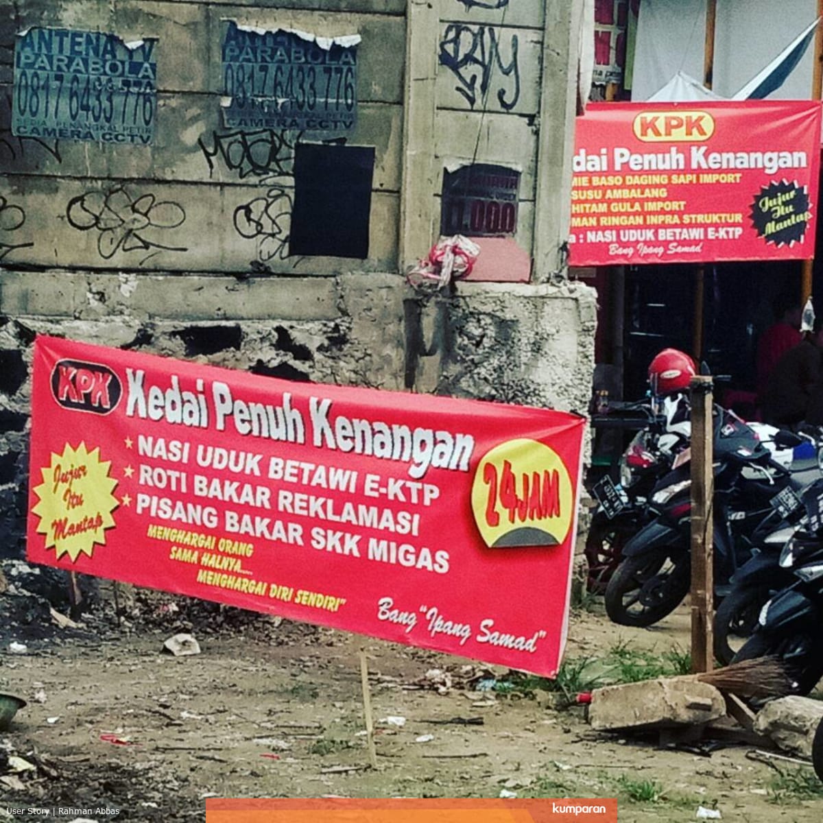 Banner Nasi Uduk Betawi - contoh desain spanduk