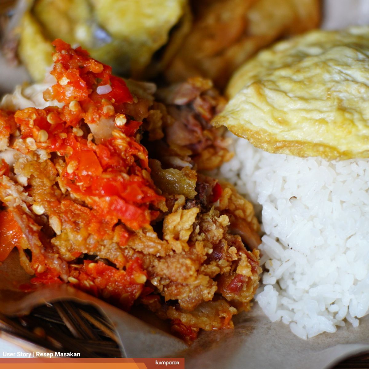 Resep Ayam Geprek Bensu Sambal Matah - Geprek Bensu Sambal ...