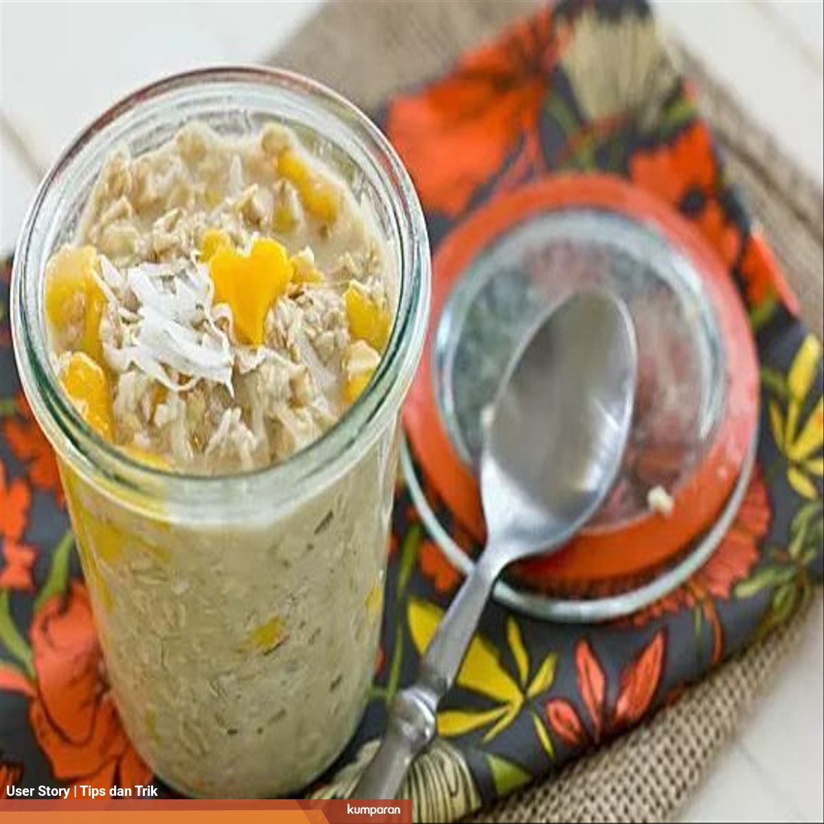 Suka Skip Sarapan Intip Cara Praktis Buat Varian Overnight Oat Kumparan Com